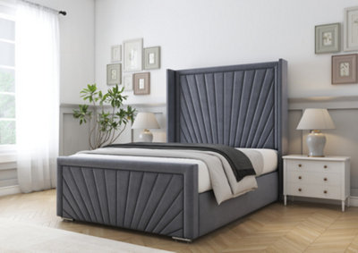 Comfort Beds Sunrise Steel Plush Bed Frame from B&Q
