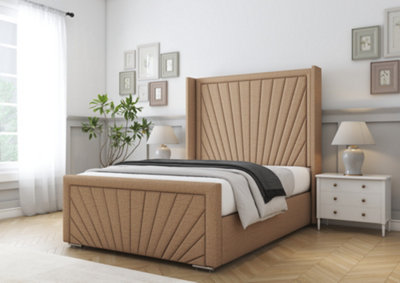 Comfort Beds Sunrise Latte Dumfries Bed Frame from B&Q