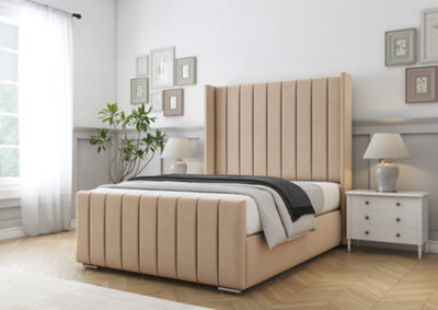 Comfort Beds Serena Pebble Plush Bed Frame from B&Q