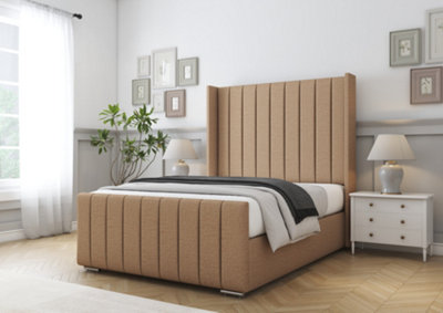 Comfort Beds Serena Latte Dumfries Bed Frame from B&Q