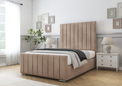 Comfort Beds Sara Mink Naples Bed Frame from B&Q