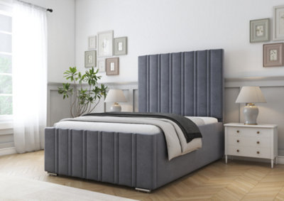 Comfort Beds Paris Steel Plush Bed Frame from B&Q