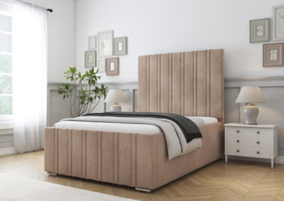 Comfort Beds Paris Mink Naples Bed Frame from B&Q