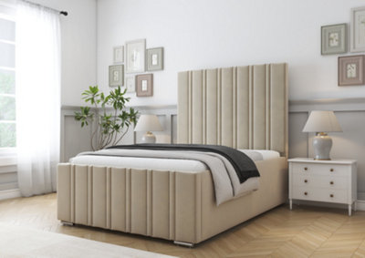 Comfort Beds Paris Almond Conistan Bed Frame from B&Q