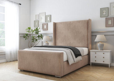 Comfort Beds Madrid Mink Naples Bed Frame from B&Q