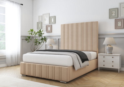 Comfort Beds Lorenzo Pebble Plush Bed Frame from B&Q