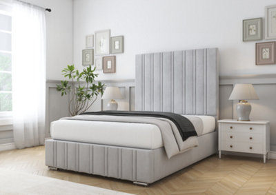 Comfort Beds Lorenzo Silver Naples Bed Frame from B&Q