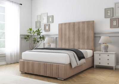 Comfort Beds Lorenzo Mink Naples Bed Frame from B&Q