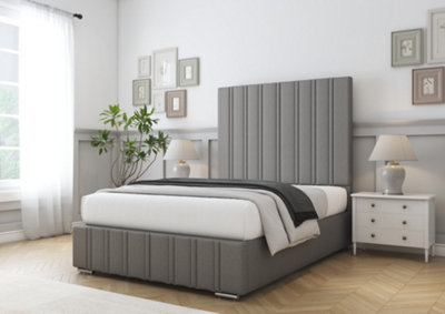 Comfort Beds Lorenzo Pewter Dumfries Bed Frame from B&Q