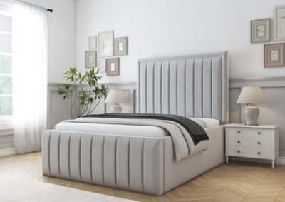 Comfort Beds Emperor Silver Plush Bed Frame from B&Q