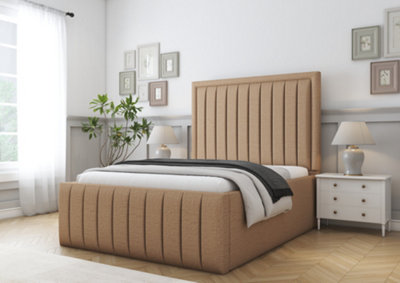 Comfort Beds Emperor Latte Dumfries Bed Frame from B&Q
