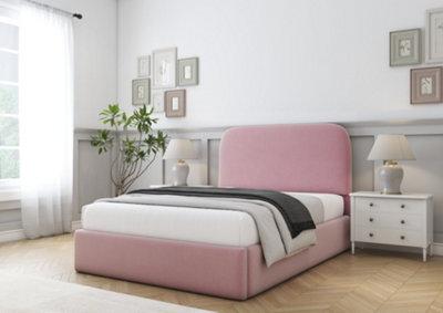 Comfort Beds Diana Blush Plush Bed Frame from B&Q