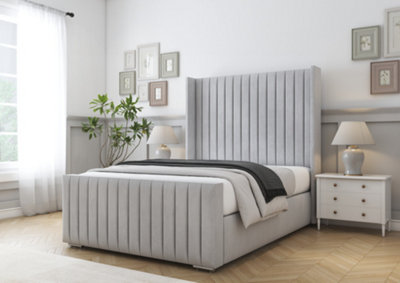 Comfort Beds Chester Silver Naples Bed Frame from B&Q