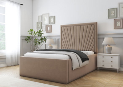 Comfort Beds Kensington Mink Plush Bed Frame from B&Q