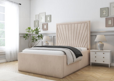 Comfort Beds Kensington Sand Naples Bed Frame from B&Q