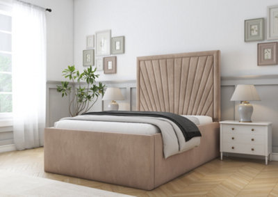 Comfort Beds Kensington Mink Naples Bed Frame from B&Q