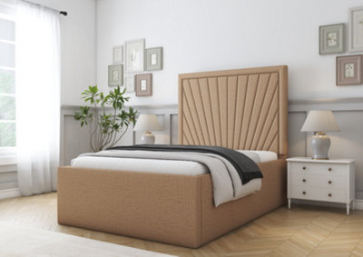 Comfort Beds Kensington Latte Dumfries Bed Frame from B&Q
