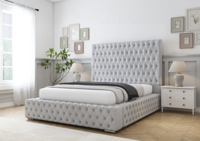 Comfort Beds Ambassador Silver Naples Bed Frame from B&Q