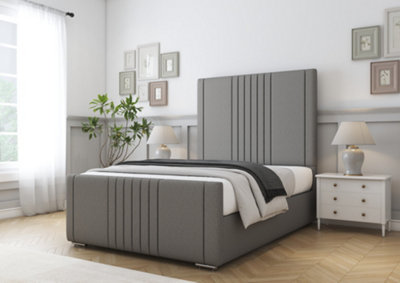 Comfort Beds Royal Pewter Dumfries Bed Frame With Mattress from B&Q