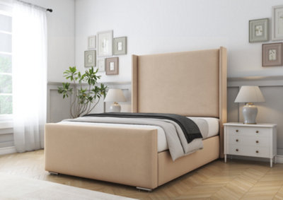 Comfort Beds Madrid Pebble Plush Bed Frame With Mattress from B&Q
