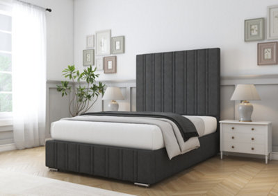 Comfort Beds Lorenzo Steel Dumfries Bed Frame With Mattress from B&Q