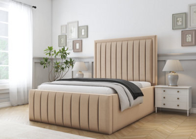 Comfort Beds Emperor Pebble Plush Bed Frame With Mattress from B&Q