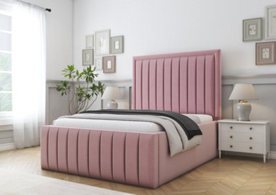 Comfort Beds Emperor Blush Plush Bed Frame With Mattress from B&Q