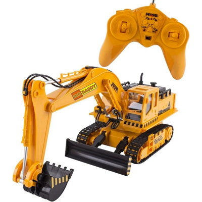  - Big Daddy Remote Control Excavator Construction Tractor Toy