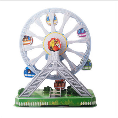 B&Q 3D Toy Puzzle Amusement Park Ferris Wheel Set