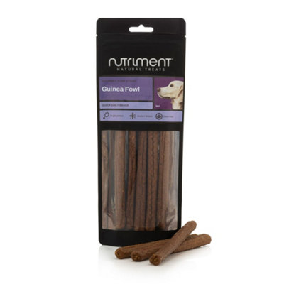 Pet Treats Wholesale Natural Treats Gourmet Pure Guinea Fowl Sticks (5Pcs) Hypoallergenic Digestible Low Fat Treats from B&Q