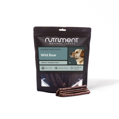 Pet Treats Wholesale Natural Treats Gourmet Pure Wild Boar Sticks (1Kg) Hypoallergenic Digestible Low Fat Treats from B&Q