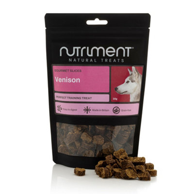 Pet Treats Wholesale Natural Treats Gourmet Slices Venison For Dogs (200G) Highly Digestible Grain Free Treats from B&Q