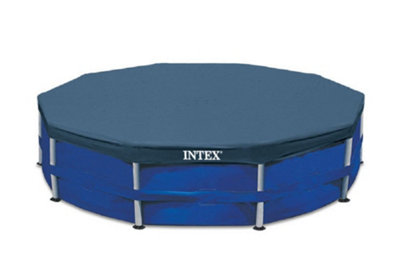 Intex 10 Ft Round Diameter Swimming Pool Debris Cover from B&Q