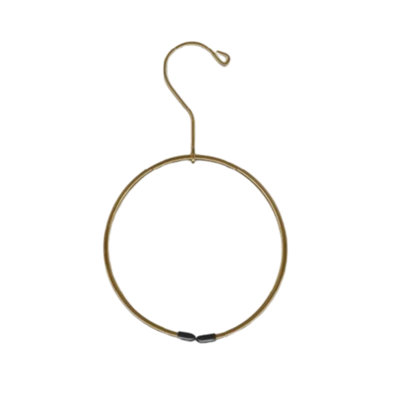 Mens Wardrobe Organiser Hanging Belt RingBronze Colour from B&Q