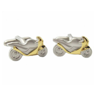 Racing Motorbike Motorcycle Cufflinks from B&Q