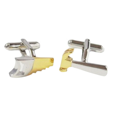 Novelty Hammer And Saw Cufflinks from B&Q