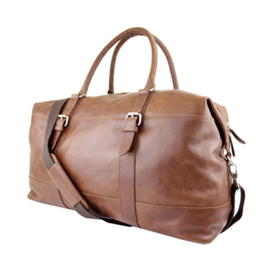 British Bag Company Oily Leather HoldallTan from B&Q