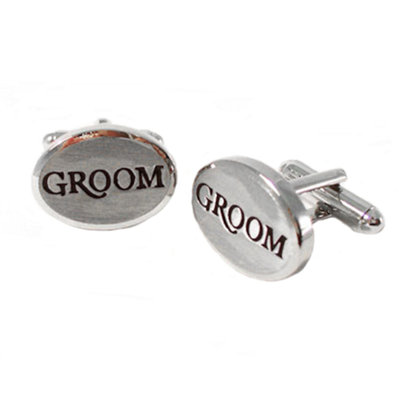 Wedding Party CufflinksGroom from B&Q