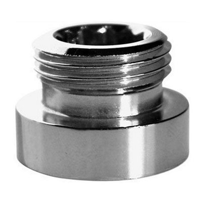 Remer Metal Adaptor Reduction For Water Faucet Tap 24mm Female To 1/2" Bsp Male Joiner from B&Q