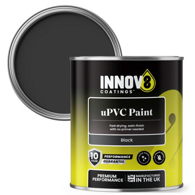Innov8 Coatings Upvc PaintBlack750 MlSatin Finish