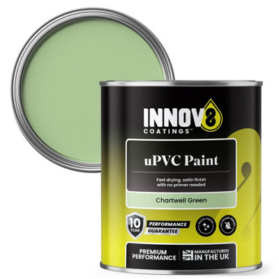 Innov8 Coatings Upvc PaintChartwell Green750 MlSatin Finish