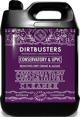 Dirtbusters Upvc Pvcu & Conservatory Cleaner For RoofsClean & Restore RoofingPanelsDoorsWindow FrameFaciasPvc & Plasti from B&Q