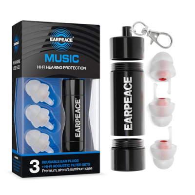  - Earpeace Music Concert Ear PlugsProtection Silicone Earplugs For MusiciansFestivals& Loud Venues3 Levels Of Noise