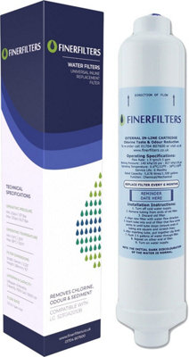 Finerfilters Ff-6010Pf Replacement Water Filter For Undersink Drinking Water Kit from B&Q