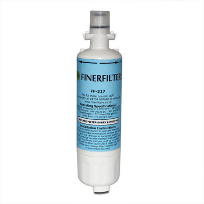 Finerfilters Ff-317 Compatible With Lg Lt700PAdq36006101 Fridge Water Filter from B&Q
