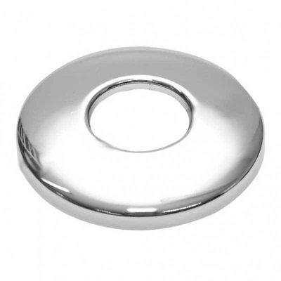 Pepte 32mm Hole Collar Rose Cover For Sink Basin Drain Waste Trap Chromed Steel from B&Q