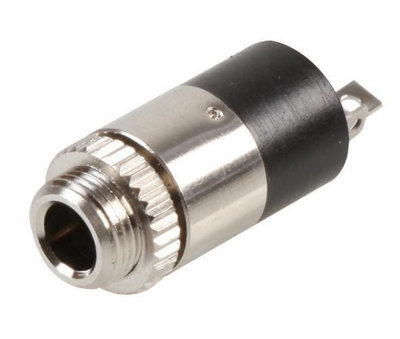 B&Q -  Pro Signal3.5mm 3 Pole Stereo Chassis Mount Jack Socket With Solder Terminals