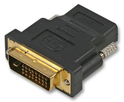 ProSignal Pro SignalAdaptor Hdmi Socket To Dvi-D Plug from B&Q