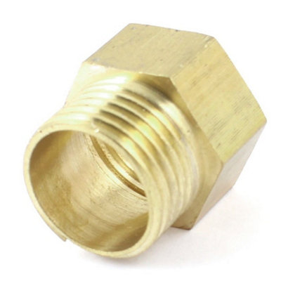 Pepte 1/2 Inch Npt Female To Bsp Male Thread Adaptor American To Uk Thread from B&Q