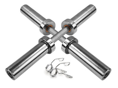 Body Revolution Olympic 2" Dumbbell Bar (Pair) from B&Q